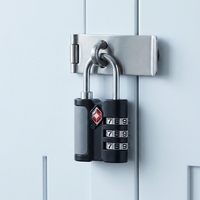 Cadenas à combinaison à 3 chiffres en alliage de zinc approuvé par la TSA SKY GOOD TSA530 pour valise et sac à dos