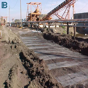 Géogrille biaxiale Binbo de qualité supérieure 15 kN/m² 20 kN/m² en PEHD pour pavage de gravier, garantie 3 ans pour la construction routière et les sols meubles - Product Image 4