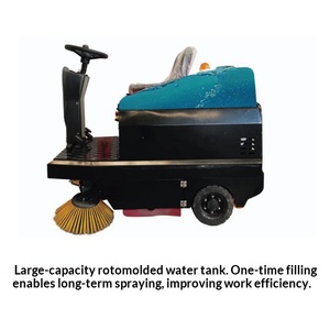 Robot de Limpieza de Calles, Máquina de Limpieza a Vapor con Motor Diésel, Cargador Compacto, Peso 300 kg, 1 Año de Garantía - Product Image 3