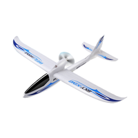 Wltoys F959S Avion planeur RC en mousse, envergure 750 mm, 2.4G 3CH, prêt à voler (RTF), jouet pour cadeau de Noël