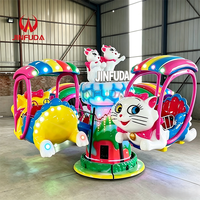 Fabricant professionnel certifié CE, manèges pour enfants en fibre de verre à commande manuelle, équipement attrayant pour parcs d'attractions pour enfants