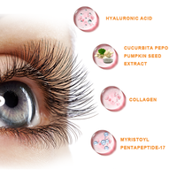 Sérum Liquide pour la Croissance des Cils Traitements Végans Bio-Activant FEG, Sérum Sourcils et Cils avec Extension et Logo Personnalisé