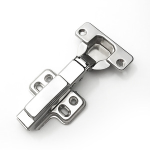 Clip hidráulico para muebles en <span class=keywords><strong>bisagra</strong></span> <span class=keywords><strong>Bisagra</strong></span> de gabinete de cierre suave de níquel <span class=keywords><strong>con</strong></span> cubierta de <span class=keywords><strong>brazo</strong></span> - Product Image 1