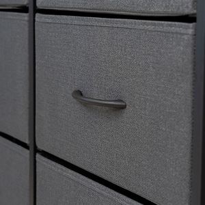 Modern Living Room Fabric <b>Cabinets</b> - Product Image 5