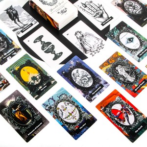 Support de cartes en papier de tarot personnalisé OEM impression de haute qualité cartes de logo avec guide vente en gros - Product Image 6