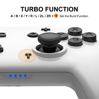Manette sans fil Bluetooth à commande par joystick, fournie directement par l'usine, pour console Nintendo Switch