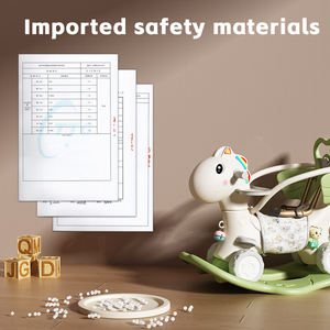 子供のためのプラスチックロッキングホース、安全 & 丈夫、プレイルームのための理想 - Product Image 3