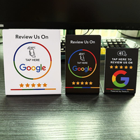 Support NFC et QR Réutilisable et Étanche pour Cartes de Visite et Hôtels – Compatible avec Tous les Téléphones – Optimisez les Commentaires Clients