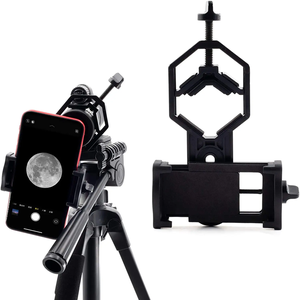 Adaptador básico <span class=keywords><strong>para</strong></span> teléfono inteligente, soporte universal <span class=keywords><strong>para</strong></span> adaptador de teléfono celular <span class=keywords><strong>para</strong></span> telescopio, <span class=keywords><strong>binoculares</strong></span>, monocular, microscopio - Product Image 1