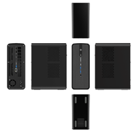 Zkmagic AMD Ryzen AI MAX+ PRO 395 Mini PC Portátil con IA, 2TB M.2, Kit de Desarrollo para Prototipos de IA y Despliegue en Campo, Windows/Linux