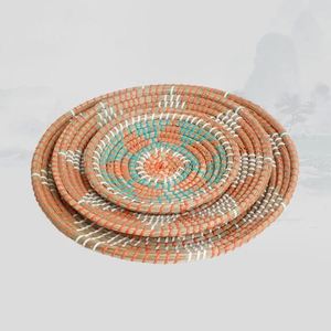 Boho Art 3 Set Bol Ensembles Décoration Murale Suspendus Nordique Bois Garçons Rond Plante Cintre Macramé Décoration en Corde Garde-Manger <span class=keywords><strong>Table</strong></span> Moderne - Product Image 6