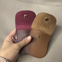 Dompet Koin Kulit Crazy Horse Custom Terlaris, Tempat Kartu Unisex Vintage, Tempat Uang Tunai Grosir