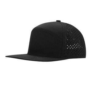 Gorras de Golf y Béisbol Personalizadas de 6 Paneles con Parche de Goma, Logotipo Cortado con Láser, Impermeables, Transpirables, 100% Acrílicas - Product Image 4