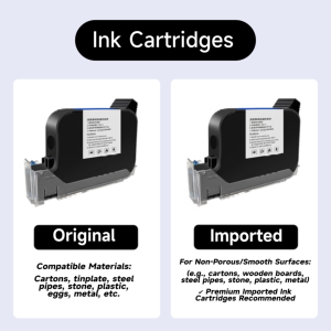 12,7MM Mini Draagbare Inkjetprinter YMARK Handmatige Encoder Vervaldatum Batchnummer logo Kartonnen doos Plastic zak Metaal Bril - Product Image 3