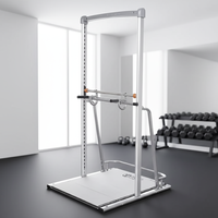 Opportunité de distribution d'équipements de fitness : Rack d'entraînement robuste pour salle de sport à domicile, station de barre de traction multifonction durable