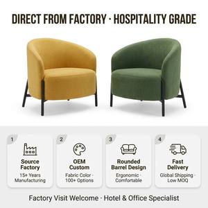 Fauteuil de réception design, nouveau style, chaise de bureau pour visiteurs, idéal pour les appartements - Product Image 3
