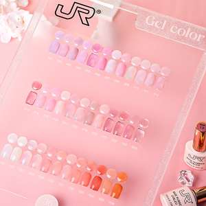 Gel à ongles transparent effet gelée couleur chair pour l'été, <span class=keywords><strong>semi</strong></span>-<span class=keywords><strong>permanent</strong></span>, à retirer par trempage, durcissement à la <span class=keywords><strong>lampe</strong></span> LED, <span class=keywords><strong>vernis</strong></span> brillant pour manucure DIY - Product Image 4