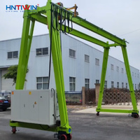 HNTIWIN CE Grue portique modulaire mobile de haute qualité à double poutre de 10 à 15 tonnes à vendre