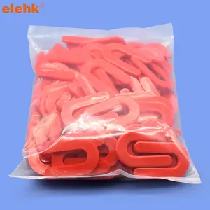 Elehk Fabrikant Lage Prijs 1/4 Inch Hoefijzer Shim Tegel Spacers Plastic Shims Structurele Hoefijzer U Vorm Aangepaste Grootte Kleur