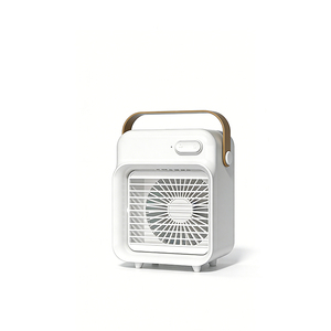 Mini Ventilador de Escritorio para el Hogar, Ventilador de Aire Acondicionado Portátil, Enfriador de Aire Evaporativo Recargable por USB, Ventilador de Aire Portátil con Agua - Product Image 1