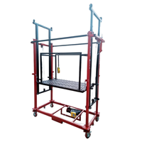 Cuerda de Alambre para Andamios Eléctricos de Elevación, para Fachadas de Edificios, Plantas de Fabricación y Construcción, Alta Capacidad de Carga, con Sistema de Seguridad Interlock, Nueva 0.5