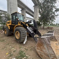 Loader Depan Sany SYL956H5 5 Ton Bekas Harga Murah Pengiriman Cepat Stok Siap untuk Pekerjaan Pemindahan Tanah Afrika Amerika Selatan.