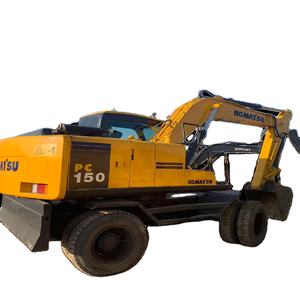 Excavadora de Neumáticos Usada PC150, Modelo 2017, Máquina de Movimiento de Tierras de 22 Toneladas con Motor y Componentes de Transmisión - Product Image 1