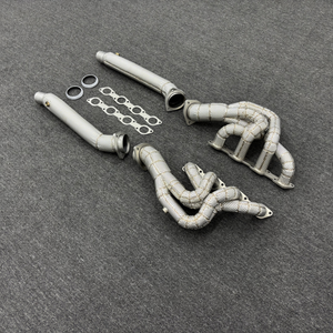 Высокопроизводительные выпускные коллекторы для Ferrari F430 4.3L 2005-2009 годов |   Нержавеющая сталь 304 с теплозащитным экраном |   Высокопроизводительный выпускной коллектор - Product Image 3