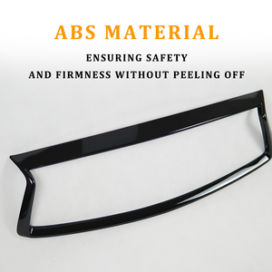 Kit de carrosserie de pièces automobiles, lunette de calandre noire en ABS pour Nissan Skyline Infiniti Q50 <span class=keywords><strong>Q50s</strong></span> 2014-2025 2018 2022 V37 - Product Image 3