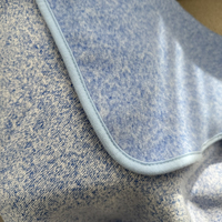 Manta Rectangular de Tela Catiónica con Logotipo Personalizado y Color Sólido/Estampado Jaspeado para el Hogar, Viajes y Regalos