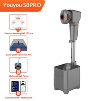 Machine à balles de tennis de table Youyou S8pro professionnelle, entièrement automatique et programmable, sur pied