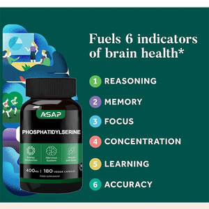 OEM Supplément Santé Cérébrale Vegan Cerveau Énergie 500 Mg Phosphatidylsérine Capsules - Product Image 2