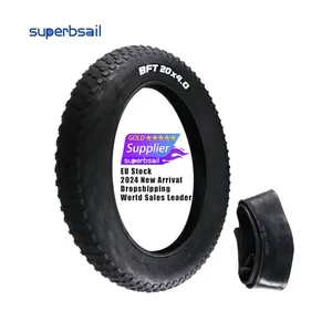 Superbsail欧盟仓库批发价20英寸Bmx自行车轮胎700c自行车20英寸20x4电动山地车脂肪轮胎