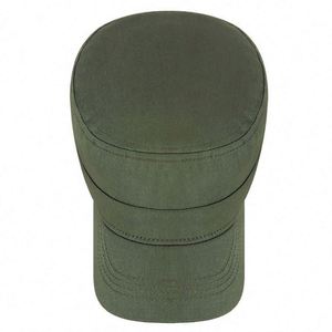 Simple <b>Flat</b> Baseball <b>Cap</b> for <b>Men</b> Women Youth Custom Sports <b>Cap</b> Solid Colors for Spring Autumn Outdoors Made Common Cotton Fabric - Product Image 5