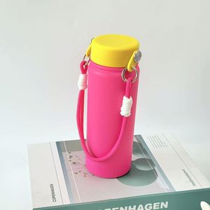 2026 New Custom Stainless Steel Sports Kettle Candy Color <b>Insulated</b> Vacuum Flask OEM Water Bottle 350ml-1200ml Capacity 12-24 - Product Image 6