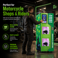 Machine de nettoyage intelligente pour casques de moto, très demandée