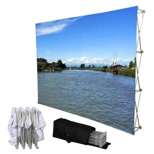 <span class=keywords><strong>Banner</strong></span> Plegable Portátil Ligero de Tela Tensada de 260g con Soporte de Aluminio para Eventos y Ferias Locales - Product Image 3