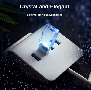 New 4GB kim loại tinh thể thủy tinh LED Light up Key <span class=keywords><strong>USB</strong></span> <span class=keywords><strong>2</strong></span>.<span class=keywords><strong>0</strong></span> 3.<span class=keywords><strong>0</strong></span> cá nhân Bộ nhớ <span class=keywords><strong>USB</strong></span> Stick Pendrive pha lê <span class=keywords><strong>USB</strong></span> ổ đĩa flash - Product Image 5