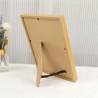 Cadre photo en bois MDF A4 personnalisé en gros, impression UV, cadre photo en plexiglas, décoration intérieure, OEM