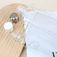 Bouteilles en plastique PET pour smoothies, contenants pour boissons, bouteilles à jus avec bouchon, vente en gros, 190 ml, 500 ml, 800 ml