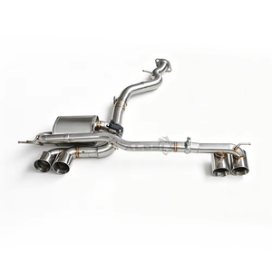 Système d'échappement Catback de haute qualité pour BMW 135i 3.0T (N54) E81E82E87E88 2007-2012 en acier inoxydable avec silencieux Valvetronic - Product Image 5