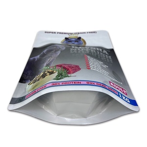 Pochette en mylar avec fermeture à glissière et fermeture éclair, emballage alimentaire pour animaux de compagnie - Product Image 5