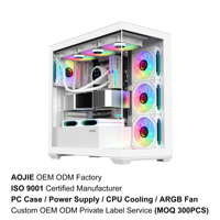 Boîtier PC Gamer en Verre Trempé SV01 Blanc ATX MATX ITX avec Ventilateur pour Ordinateur de Jeu – Vente en Gros
