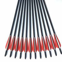 Boulon à nœud croisé en Fiber de verre, 16 /17/18/ 20 / 22 pouces ID 7.6mm od8,8 mm, pour la chasse et le tir
