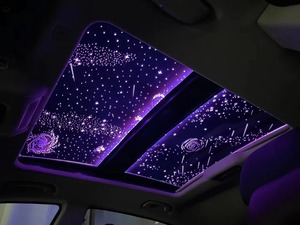 Xe Starry Top mái headliner phụ kiện phim cửa sổ trời lãng mạn Xe Cửa sổ trời đầy sao phim phù hợp cho công chúng - Product Image 5