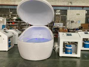 Big White Espom Salt Intelligent Deep Relaxation Floatation Isolation <strong>Sensory</strong> <strong>Deprivation</strong> Floating Cabin Bath Pod <strong>Tanks</strong> for Gym - Product Image 2