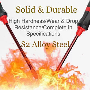 <span class=keywords><strong>Destornillador</strong></span> Torx Magnético con Ranura, Acero Aleado S2, Grado Industrial, Juego de Herramientas para Bricolaje y Hogar, OEM - Product Image 5