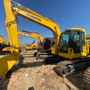 Excavadora Hidráulica Usada de 13 Toneladas Komatsu PC138US de Japón, Eficiente en Consumo de Combustible y Resistente para Obras de Demolición, en Venta - Product Image 1