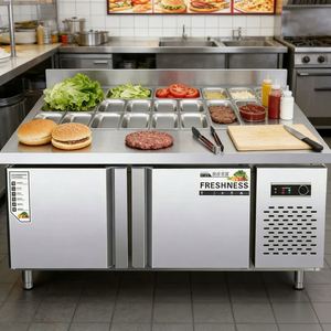 High-Efficiency Compressor Double Temperature <b>Drawer</b> Refrigerator Under Counter Kitchen Fridge and Freezer for Home RWC,RWD,RWS - Product Image 5
