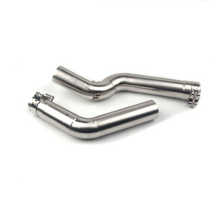 Pot d'échappement pour moto Honda CBR600RR <span class=keywords><strong>CBR</strong></span> <span class=keywords><strong>600</strong></span> RR <span class=keywords><strong>F5</strong></span> 2003-2015 CBR1000RR 2004-2007, système d'échappement avec tuyau de liaison - Product Image 5
